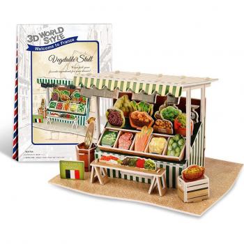 Punto de Verduras Francia 3D