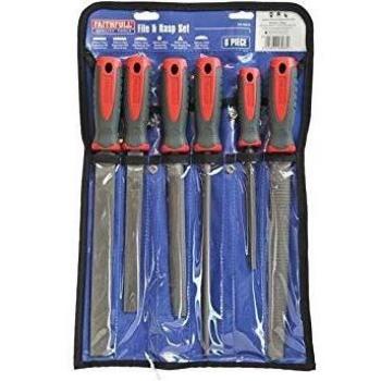 Faithfull 6-inch File and Rasp Set