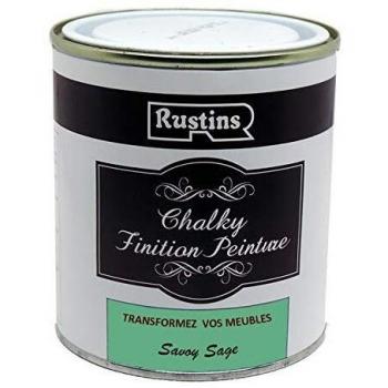 Rustins Quick Dry Chalky Finish Paint Savoy Sage 500ml