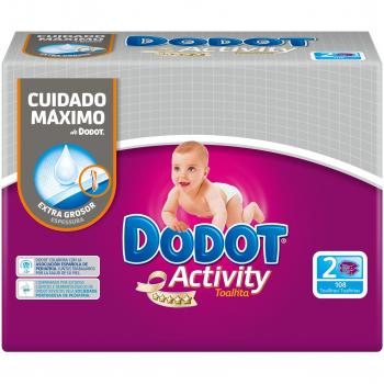 Dodot Activity Wipes 108 Pack