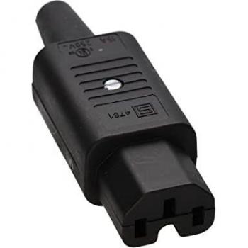 Kenable Rewireable C15 Hot IEC Kettle Lead Power Cable