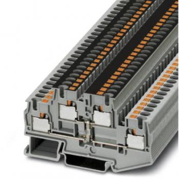 Morsetto Doppio 4 Poli 0.2-4 mm² Grigio