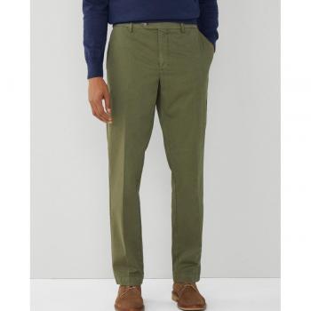 Pantalón HM212488 Hackett Verde Algodón