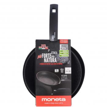 Set di 2 padelle in alluminio, offerta speciale Moneta Etnea