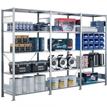 MULTIplus150 Anbauregal 2000 x 750 x 500 mm 5 Böden verzinkt