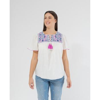 Blusa corta October 100% algodón