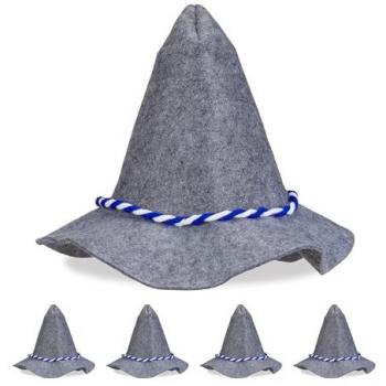 Cappelli Tirolesi con Cordone Blu e Bianco