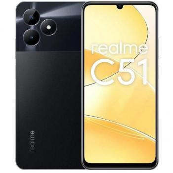Realme C51 4G 4+128 Go Noir Carbone