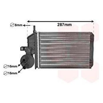 VAN WEZEL Heater Core 17006259