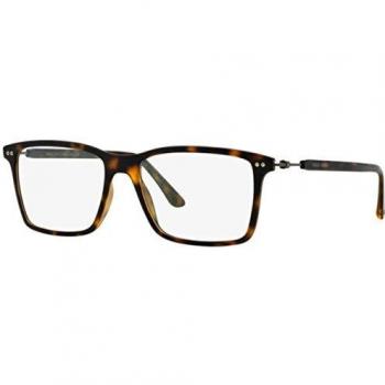 Montura de Gafas Giorgio Armani 52 Hombre Matte Havana