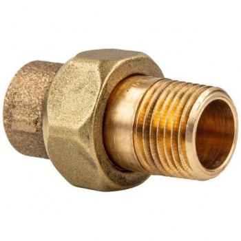 Raccord en laiton rouge 4341 g – Raccord conique avec filet 15‑R ½ WG906