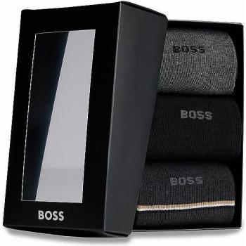 BOSS Herren Socken Grau 3er Set