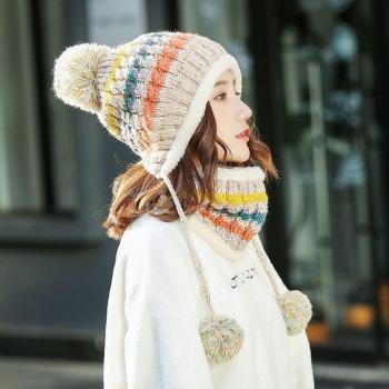 Autumn Wool Beanie Hat for Women