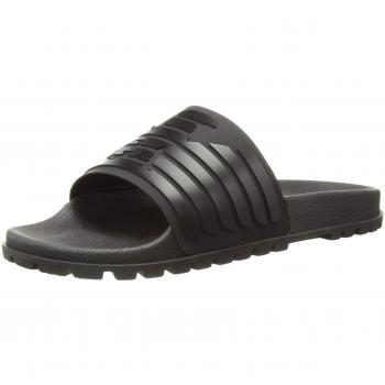 Aquila Slide Uomo Emporio Armani Nera