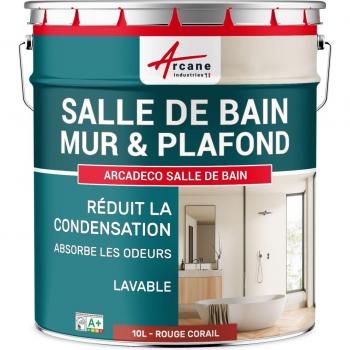 Peinture résistant à la condensation rouge corail – 2,5 L – RAL 3016