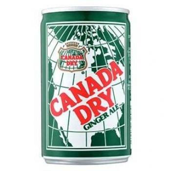 Ingwer‑Alkohol‑frei: Schweppes Canada Dry 150 ml Dose – 24‑Stück-Pack