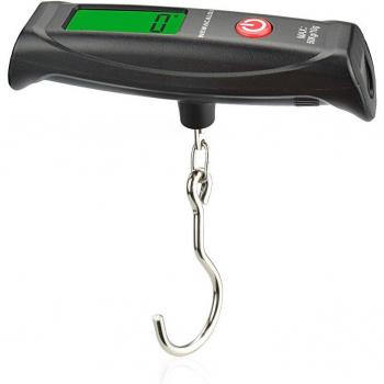 NEWACALOX Travel Luggage Weight Scale 50kg x 10g
