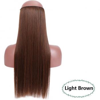 Extensión Sintética HOUYAN 24 para un Look Natural