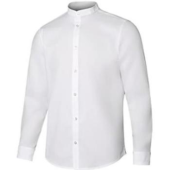 Camisa blanca de manga larga stretch Velilla