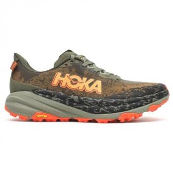 HOKA Speedgoat 6 (Wide) Marrone-Arancione 43(1/3) per Uomo
