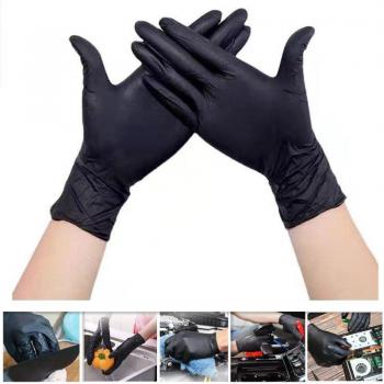 100 Stück Einweg-Handschuhe aus Nitril PVC für Küche und Garten