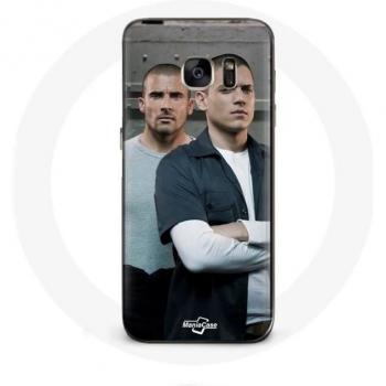 Samsung Galaxy S6 Prison Break Case with Michael Scofield and Lincoln Burrows