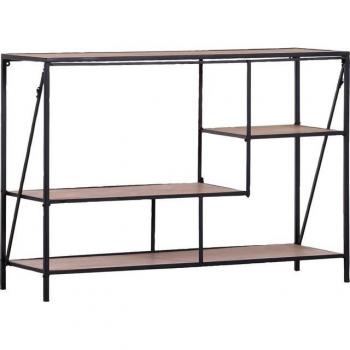 Alcott Compact – schwarzes Regalsystem für kleine Räume