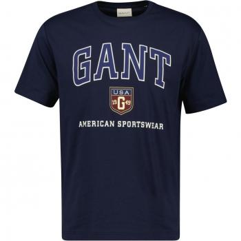 Dunkelblaues Gant T-Shirt (Regular) – SKU 2003290