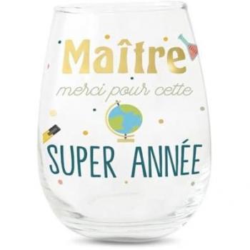 Verre Festif 12cm Maître Merci
