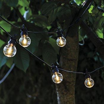 Sirius Lichterkette Lucas Ergänzung 10 LED klar außen 3m schwarz