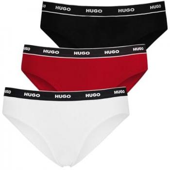 Slip HUGO UNDERWEAR TRIPLET BRIEF STRIPE Gr. XL, bunt