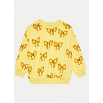 Mini Rodini Hoodie Schleife 2472014923 Gelb Regular Fit