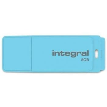 Lecteur USB Integral INFD8GBPASBLS 8 Go – Bleu (neuf)