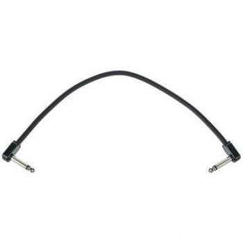 Patch câble flexible Ernie Ball 30 cm noir