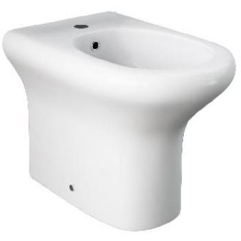 Bidet suspendu compact avec robinet intégré