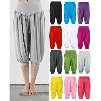 Pantalon Fitness Harem Vert