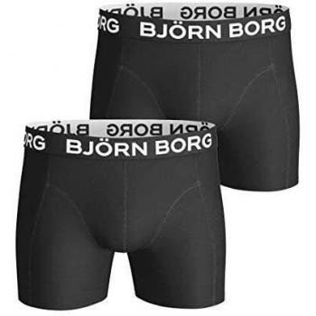 Björn Borg Sammy Boxer Shorts 2 Pack Men Black, S
