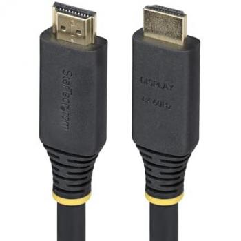 StarTech HDMI 15 m 4K60HDR10 HDCP 2.2 – Cable UltraHD con Recubrimiento TPE