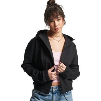 Superdry Codice Tecnico Felpa Full Zip Nero XXS