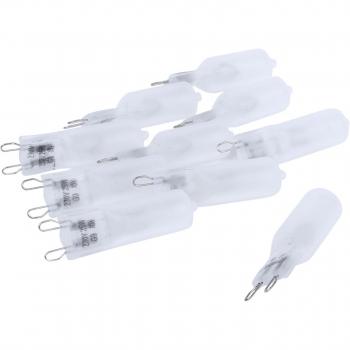 G9 25W Halogenbeleuchtung warmweiß (10 Stück)