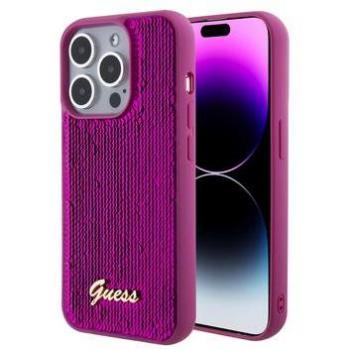 Custodia iPhone 15 Pro Max Guess con Logo in Paillettes