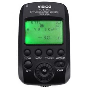 Déclencheur Visico VC-818TX compatible Canon
