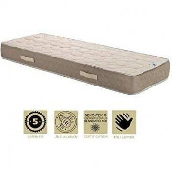 Lot de 2 Matelas Latex Naturel 90x200 x 22 cm Ferme