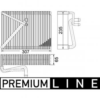 Componentes de refrigeración BEHR MAHLE AE 87000P