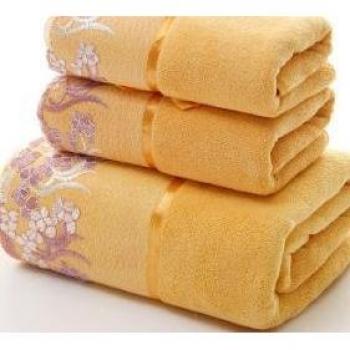 Quick Dry Lace Trim Microfiber Towel Set