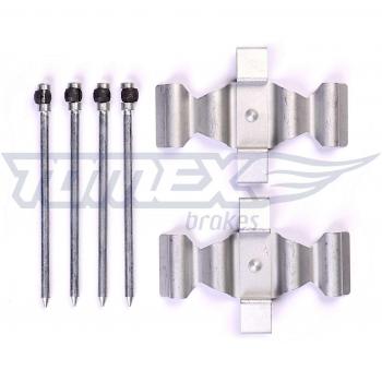 Tomex Brakes TX 44-53: Conjunto Completo com Pastilhas de Travão e Acessórios