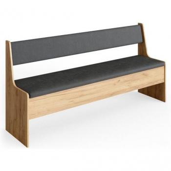 Vicco Banquette d'angle salle à manger Roman, Sable – 166 x 42 cm