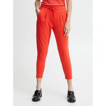 ICHI Damenhose IHKATE mit Tunnelzug, Rot
