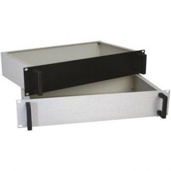 Boîtier 19 pour montage en rack Rs Pro 3U, Dimensions 133 x 483 x 250mm Gris