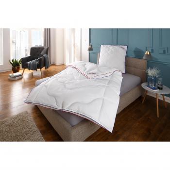 BeSports 4-Jahreszeitenbett Premium Edition, weiß, 100% Polyester